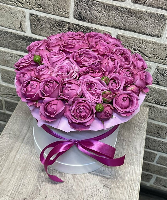 Peony-shaped in a box
