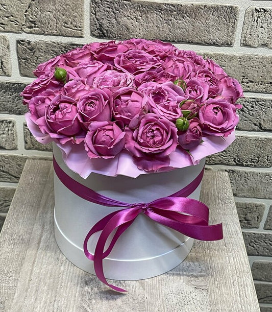 Peony-shaped in a box